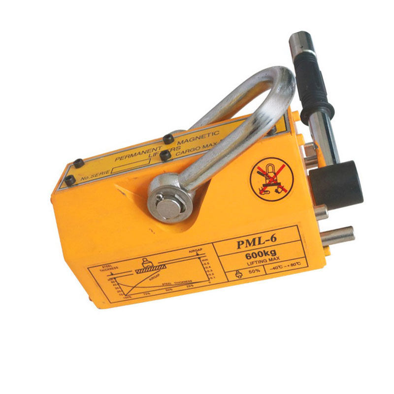 厂家直销吸铁吊具永磁吸盘磁力起重器电磁铁吸盘手动磁力吸1-5吨