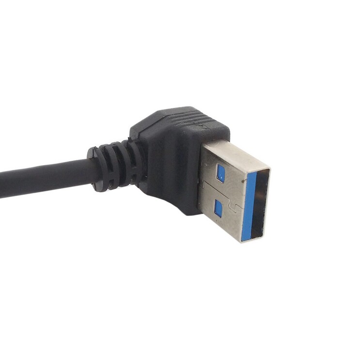 usb弯头cymicro移动移动硬盘硬盘盒左右数据线螺丝数据线