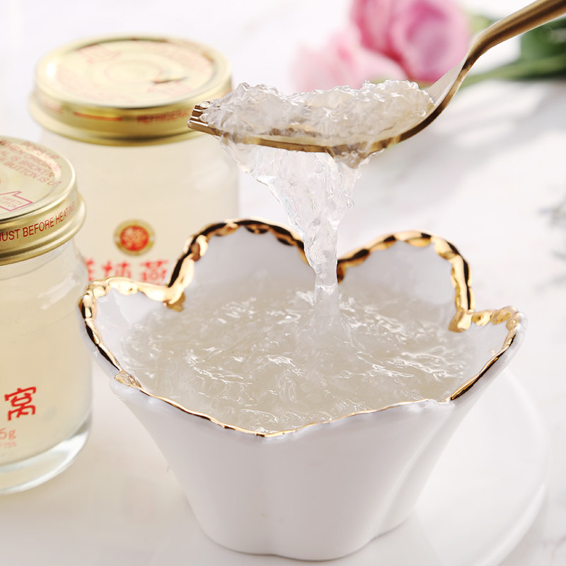 预售龙标鲜炖燕窝加糖浓缩新鲜炖煮即食燕孕妇滋补月子餐75g