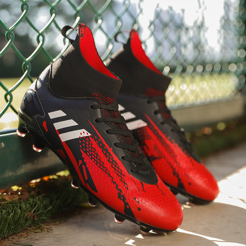 足球鞋国货正品梅西x19猎鹰ag长钉成人学生足球鞋