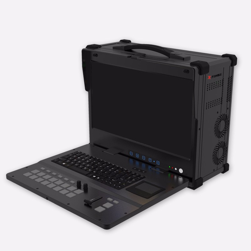 天创恒达tc-176虚拟视频切换网络定制机箱便携式直播录播一体机箱