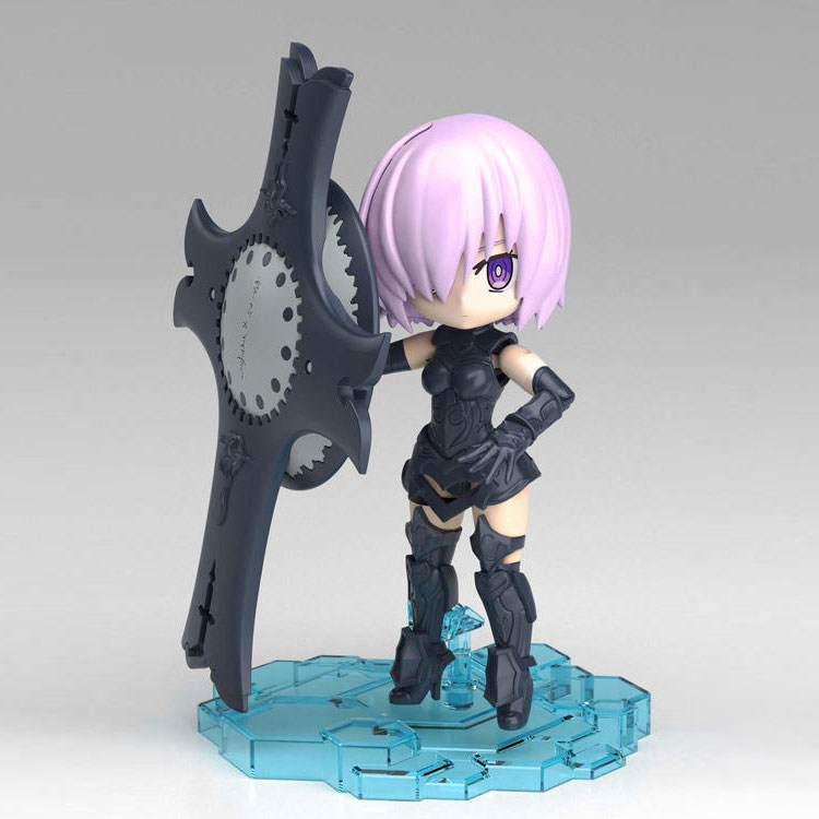 漫友万代fgo豆丁盾娘玛修基列莱特学妹拼装手办