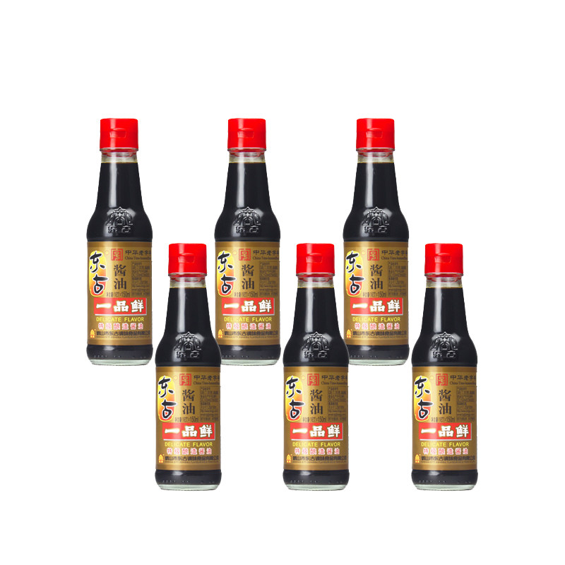 东古一品鲜酱油150ml特级酿造酱油生抽酱油炒菜烹多省包邮6瓶