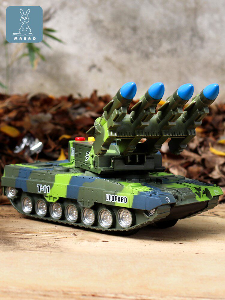 坦克玩具儿童儿童玩具玩具车惯性仿真模型虎式军事惯性