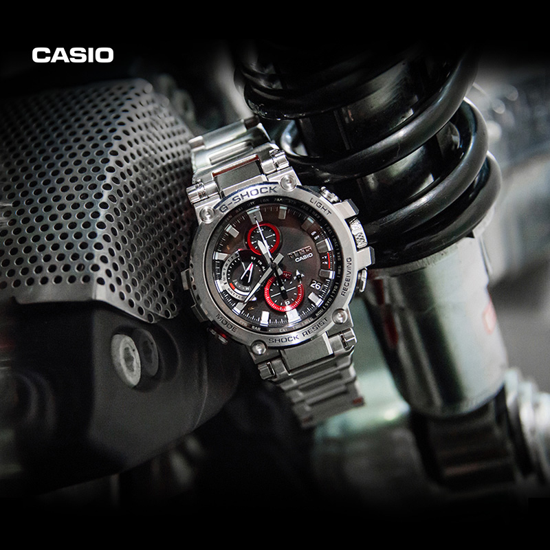 casio旗舰店MTG-B1000防水太阳能运动男士手表卡西欧官方G-SHOCK