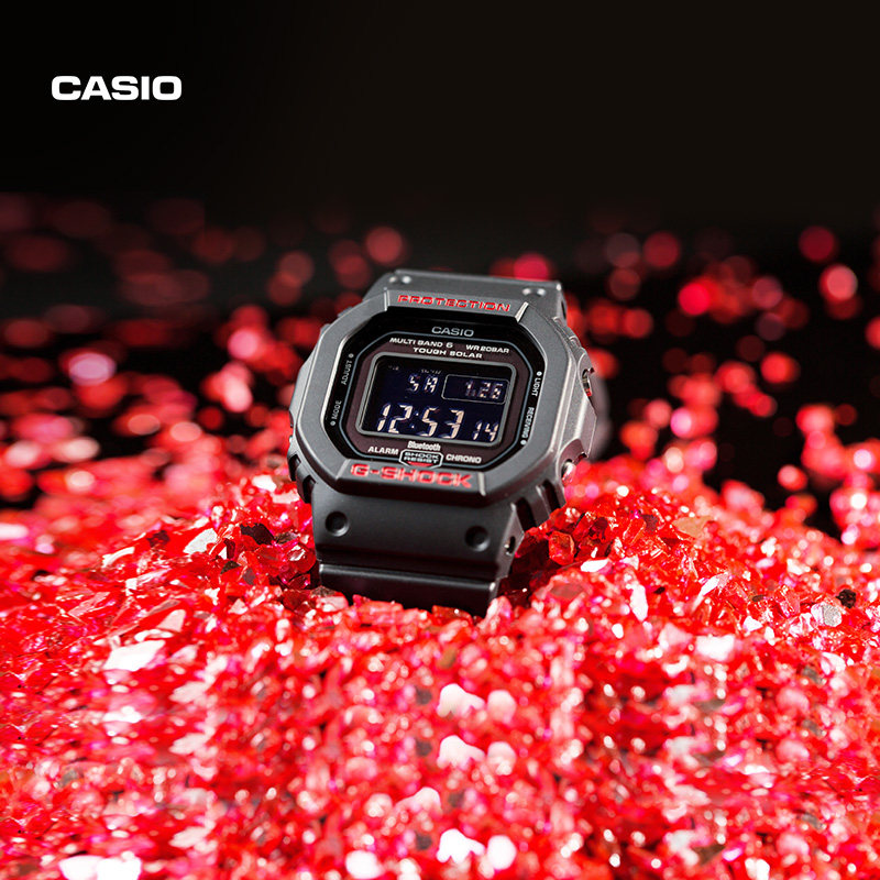 casio旗舰店gwb5600hr潮流运动手表gshock卡西欧官网官方日韩腕表