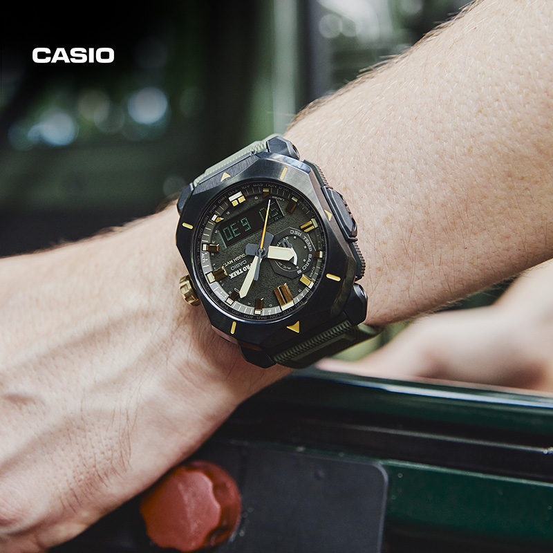 casio旗舰店prw6900户外男士运动防水手表卡西欧官方日韩腕表