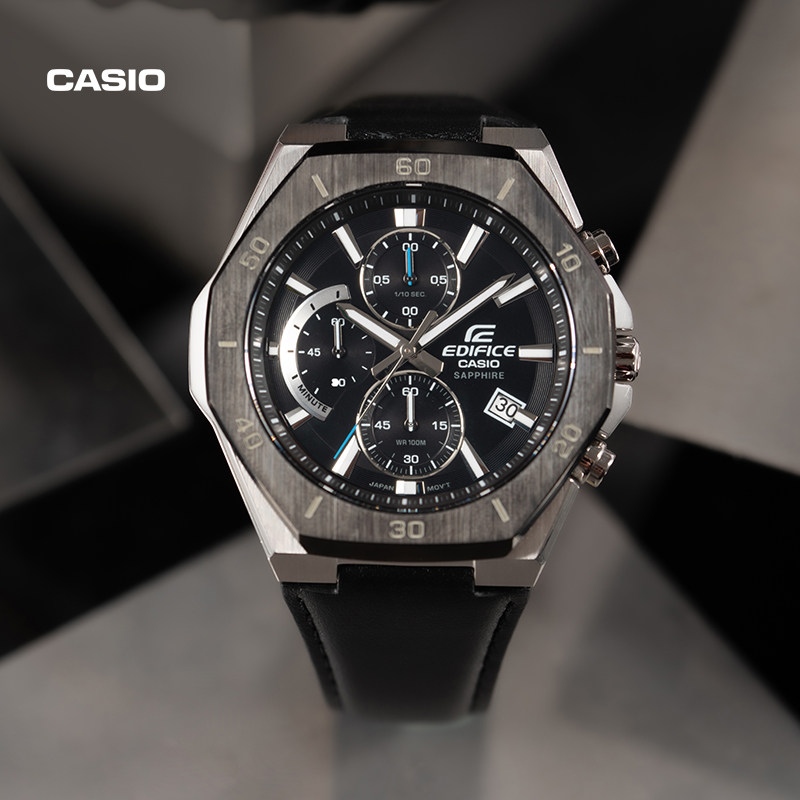 casio旗舰店efb680潮流商务休闲男士手表卡西欧官方正品edifice