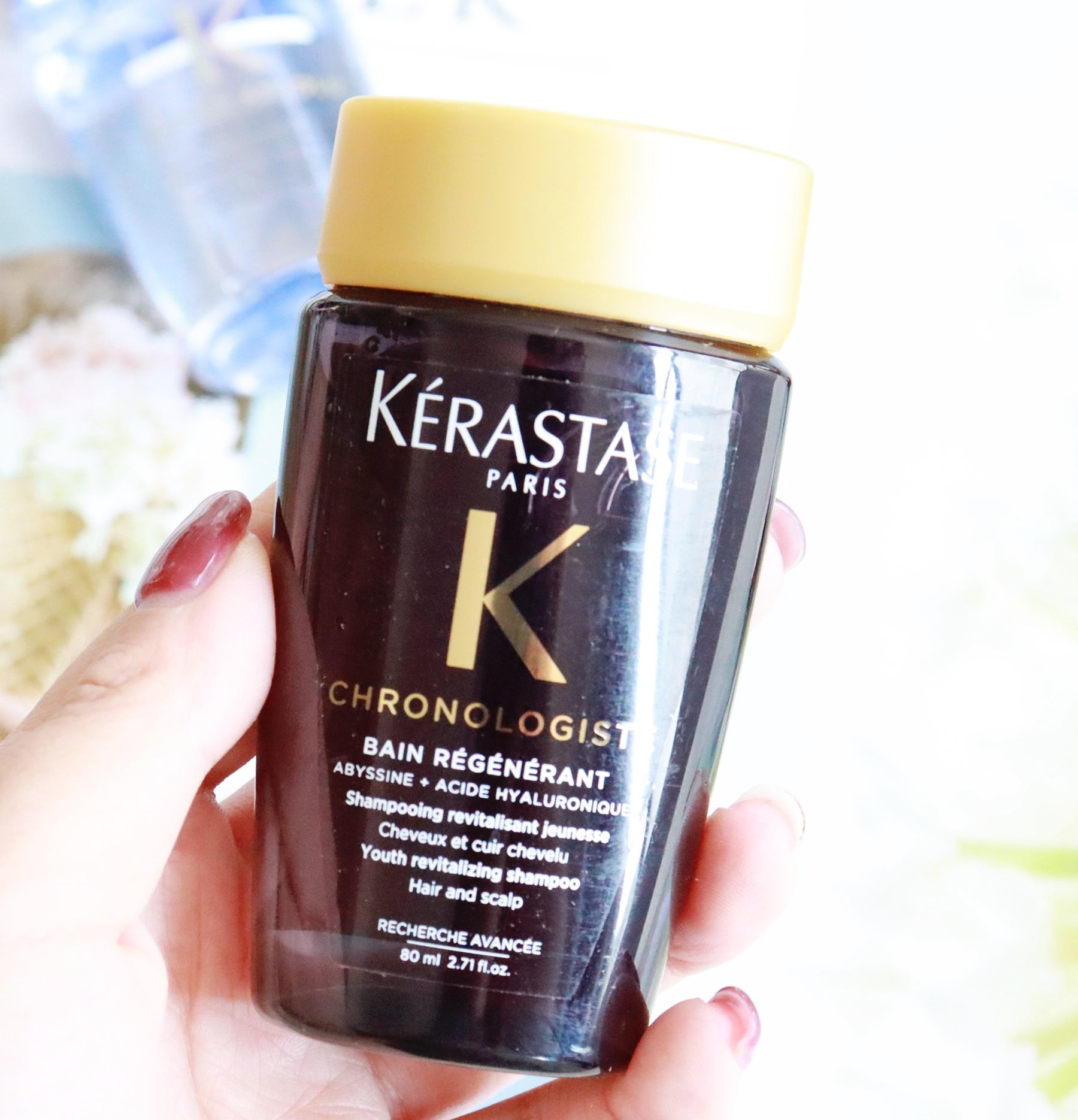 卡诗鱼子旅行试用小样中小80ml发膜洗发水元气洗发水