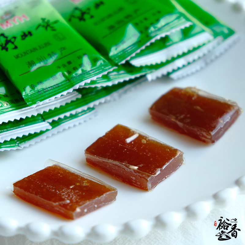 潮汕特产山枣糕开胃蜜饯野山枣即零食糕点酸枣枣类制品