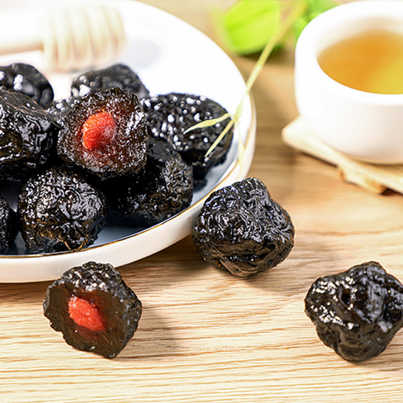 华味亨乌酸梅108gx3袋 蜜饯果脯果干酸甜梅子干类零食小吃乌梅干