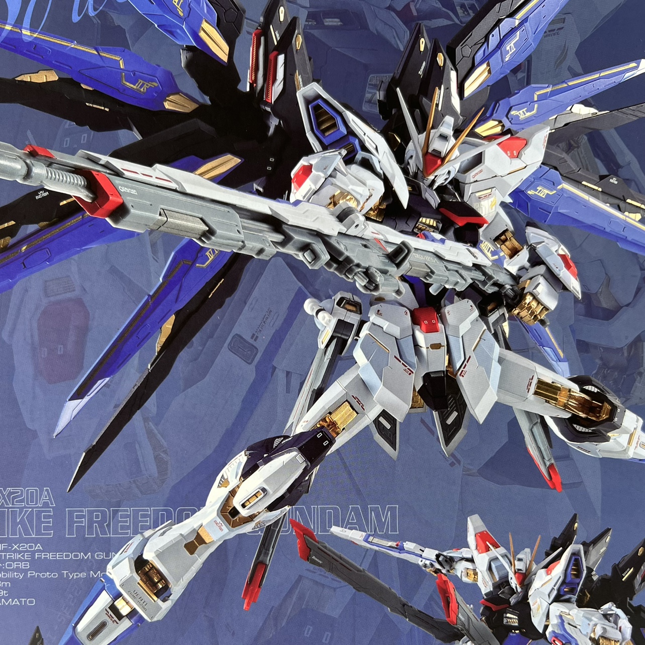 日版万代合金成品模型mb强袭自由高达strike高达模型专区