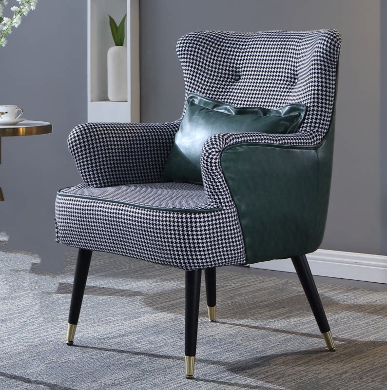 沙发轻奢单人北欧小户户型简约客厅懒人卧室沙发椅