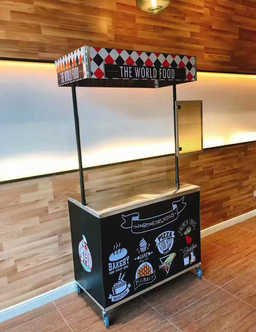 移动小吃车摆摊车早餐餐车流动摊位售货货车美食车