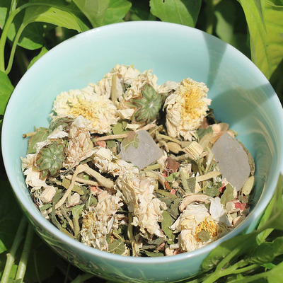 桑菊饮金银花茶菊花枸杞茶养生茶包清凉茶热去降上火泡水喝袋泡茶