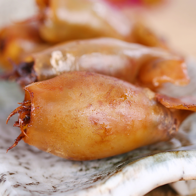 富丹烧烤鱿鱼仔250g*2包实惠装舟山特产鱿鱼海味即食零食头须填充