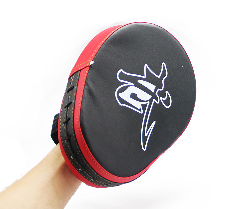 散打拳击手靶儿童成人训练器材弧形手把跆拳道脚靶拳靶子挡板一对