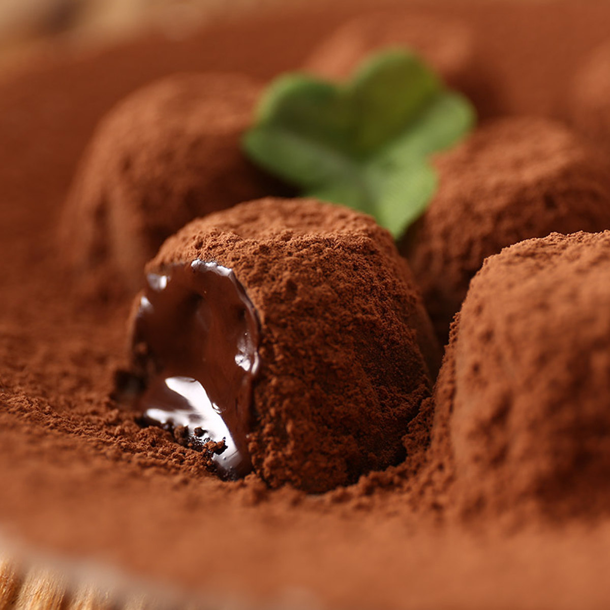 甘滋罗一鹿有你手工纯可可脂巧克力黑松露型礼盒装节日礼物150g