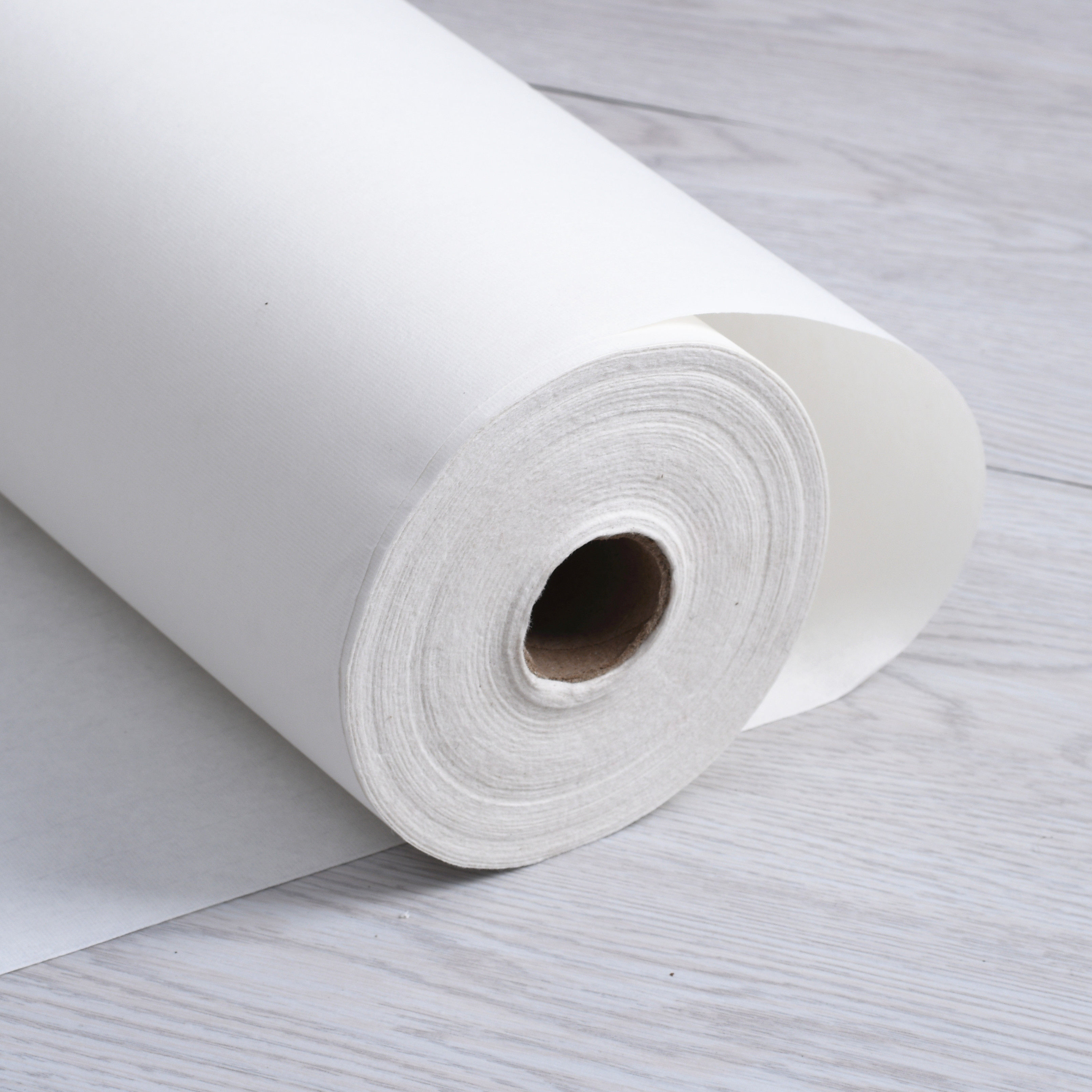 加厚长卷白色宣纸生宣半生熟熟百米100米卷筒宣纸