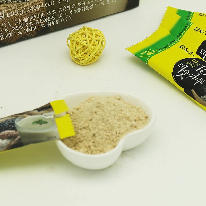 十五进口零食韩国丹特山药五种谷物茶粉五谷天然粉粉食品