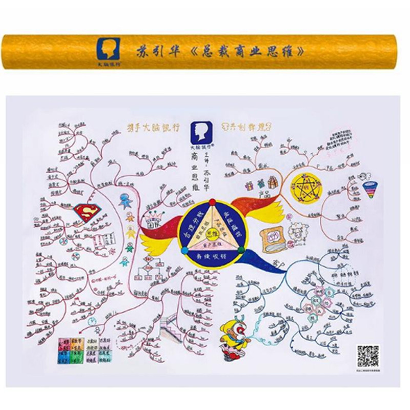 原装正版包邮包发票发票总裁商业思维思维导图苏引华其他服务