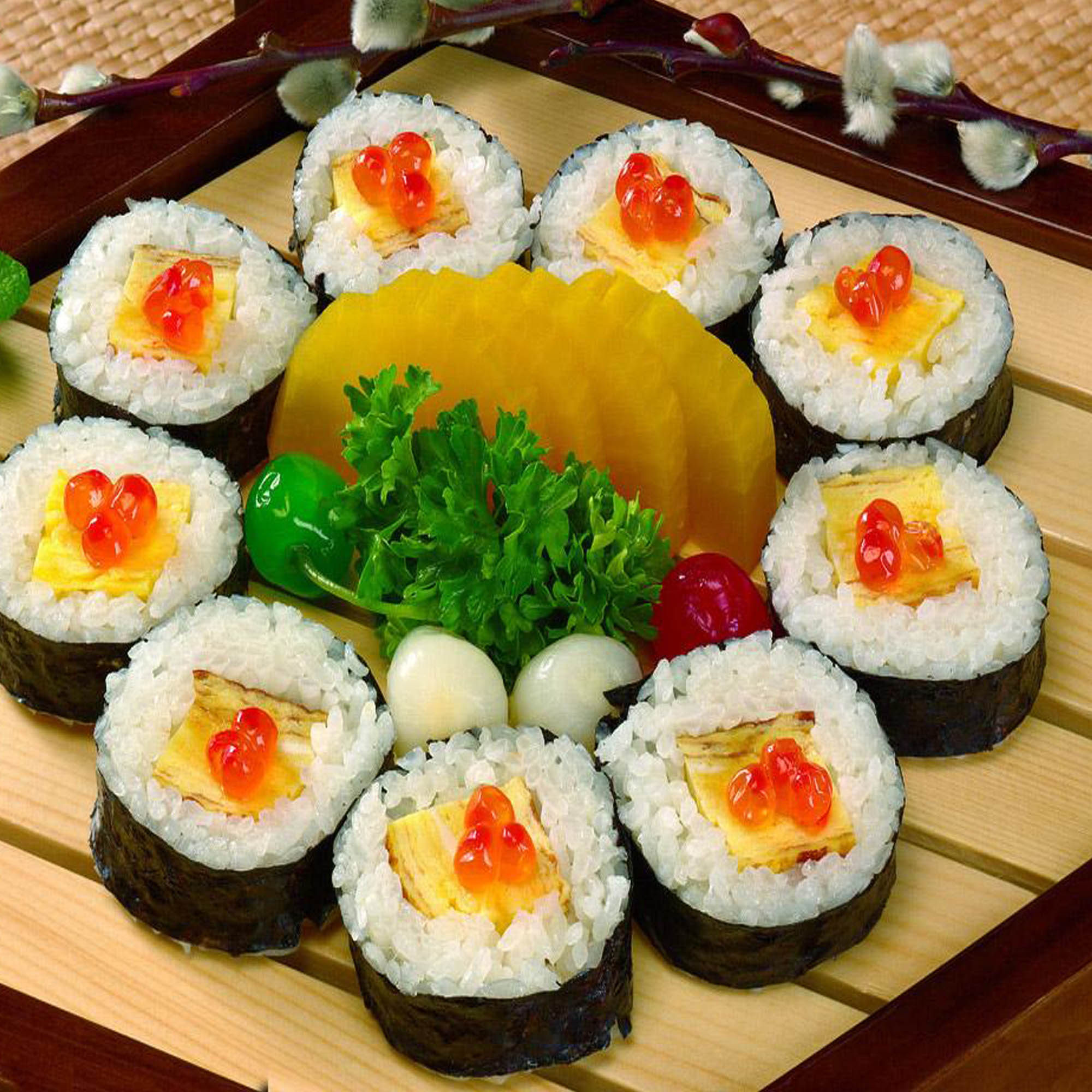 韩国原装进口寿司料理食材紫菜包饭海苔清净园寿司料理