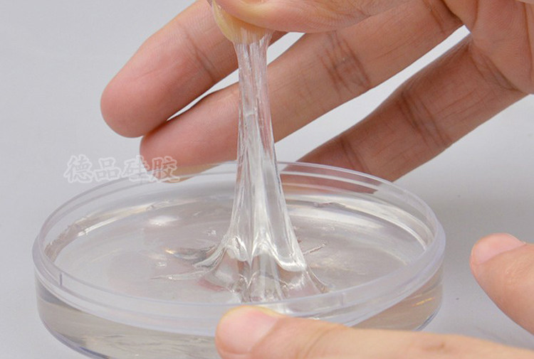 全透明食品级液体硅胶 自修复果冻胶硅凝胶 疤痕贴1:1硅胶原料