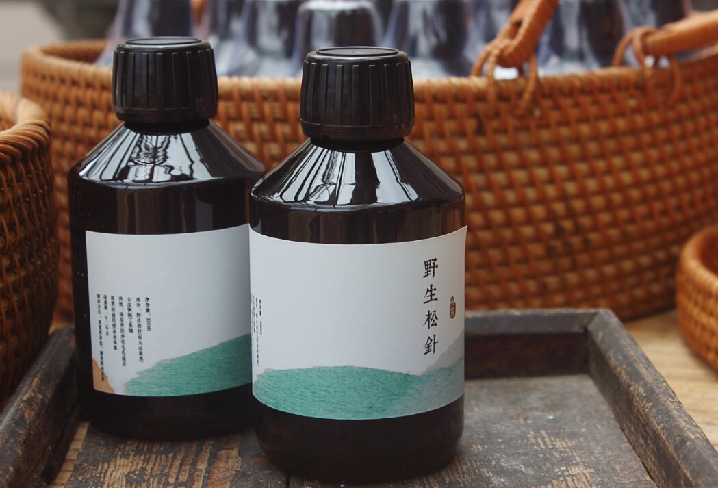 野生松针纯露古法铜锅蒸馏控油祛痘爽肤水男女纯露