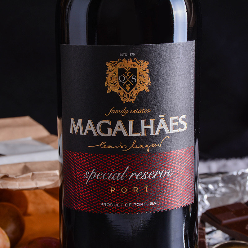 女性晚安甜酒葡萄牙麦哲伦特酿珍藏波特20度红葡萄酒加强葡萄酒