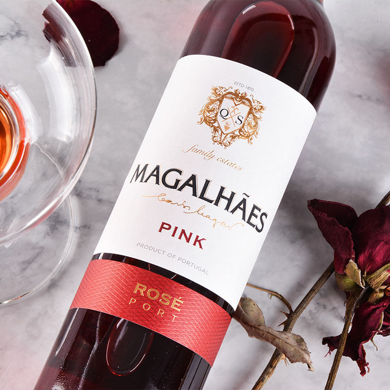 葡萄牙麦哲伦桃红pink波特特加加强型红葡萄酒rubyport加强葡萄酒