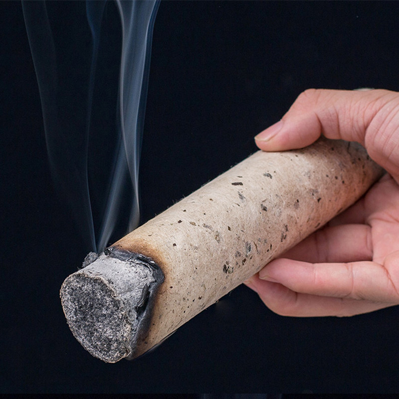 艾灸手工纯艾条雷火灸桑皮纸5cm柱石随身妇科按摩温熏调理器配件