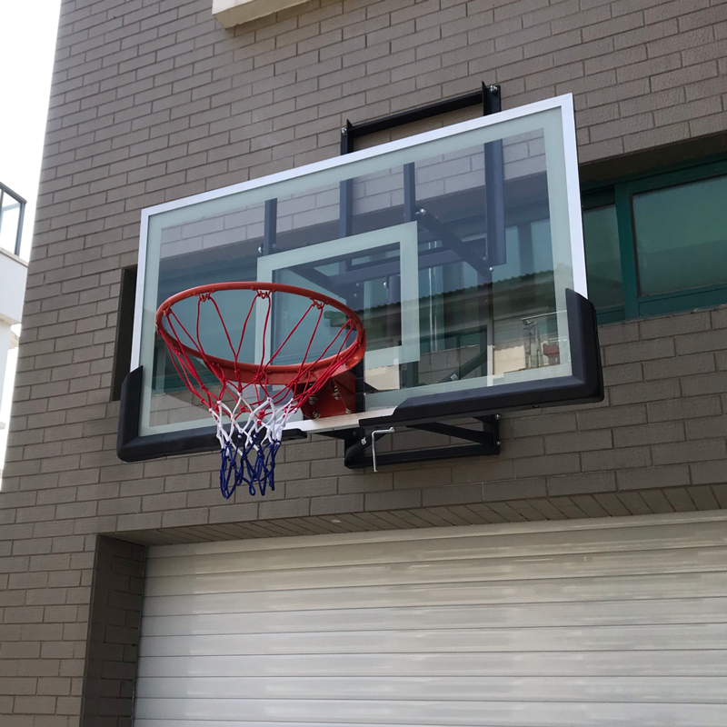 标准篮球架墙壁壁挂式篮球室内升降篮圈成人儿童篮球架