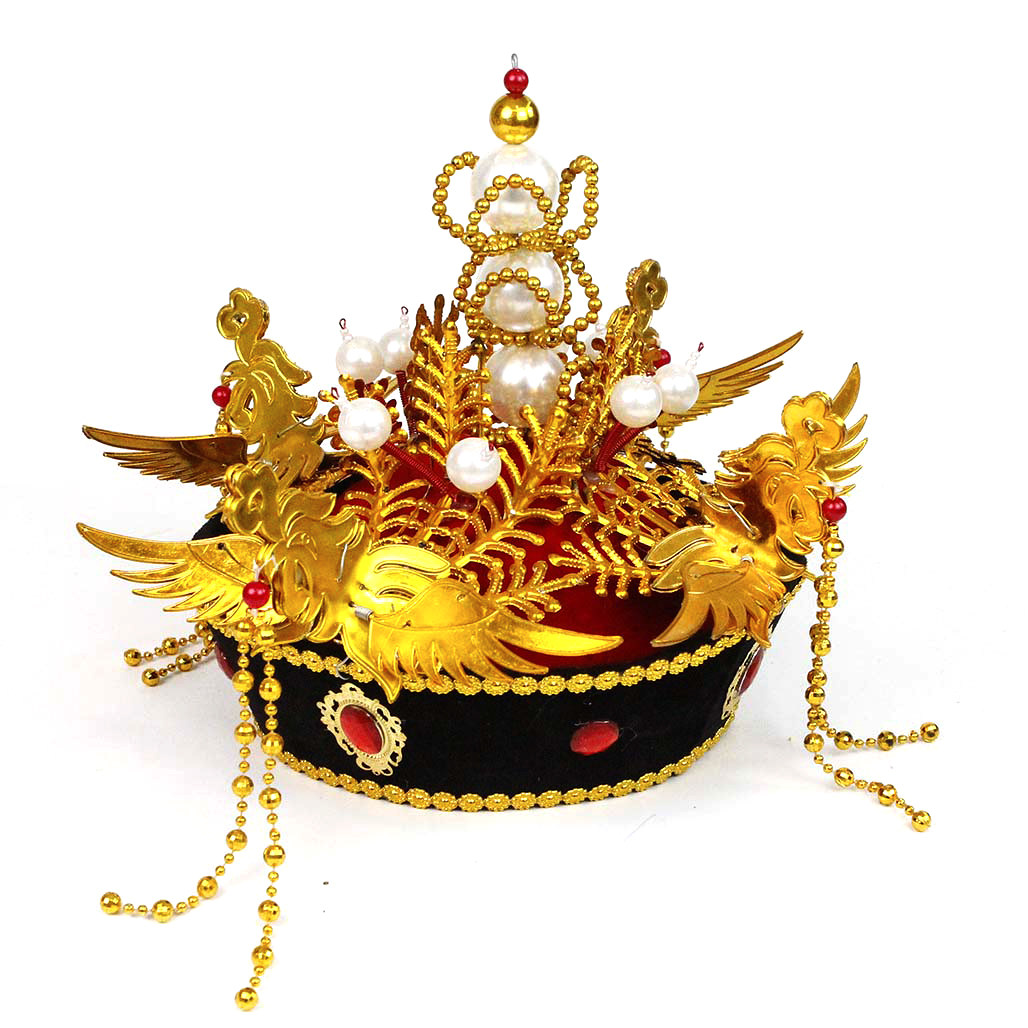 清仓皇后凤冠演出服装配饰精致珍珠民族服装