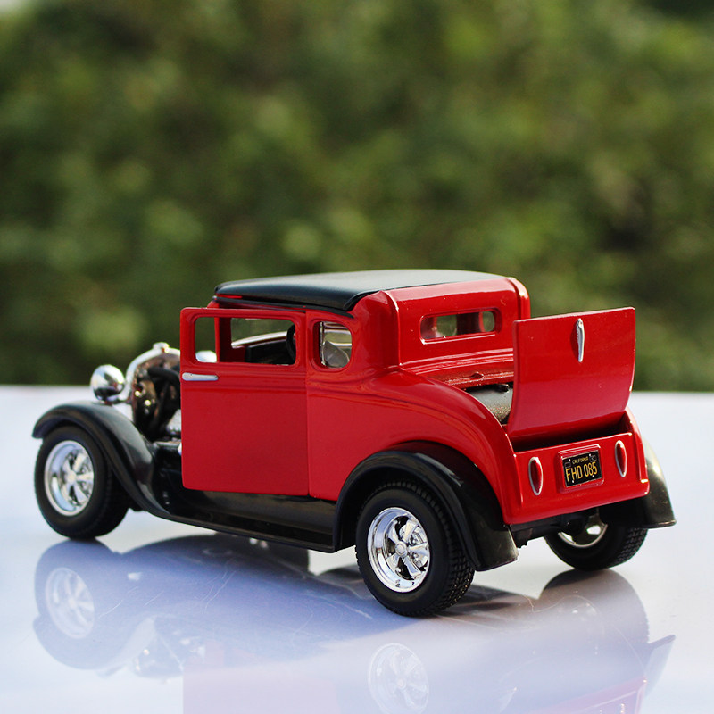 美驰图福特1929ford合金玩具汽车模型老爷车礼品收藏车模