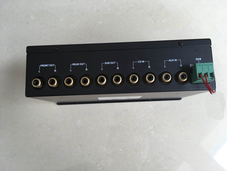 原装正品美国力量汽车音响eq均衡器车载调音前级车载音乐配件