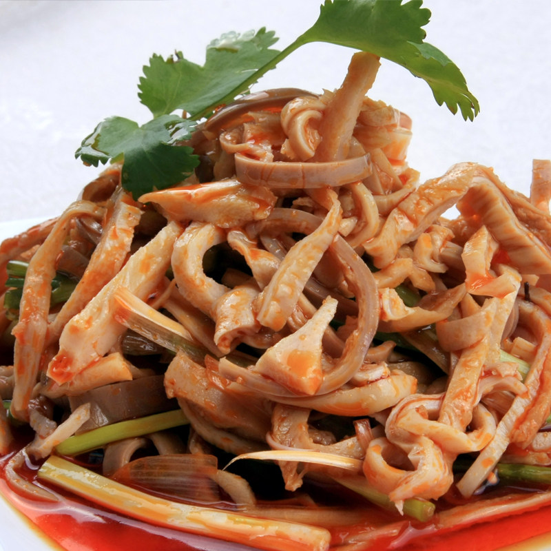 益旺红油肚丝250g凉拌肚条猪肚酒店宴席凉菜凉菜