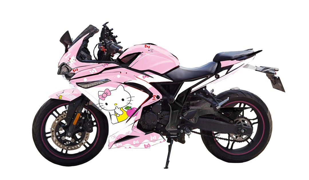 适用于隆鑫voge无极300rr贴纸贴花版画改装个性贴纸