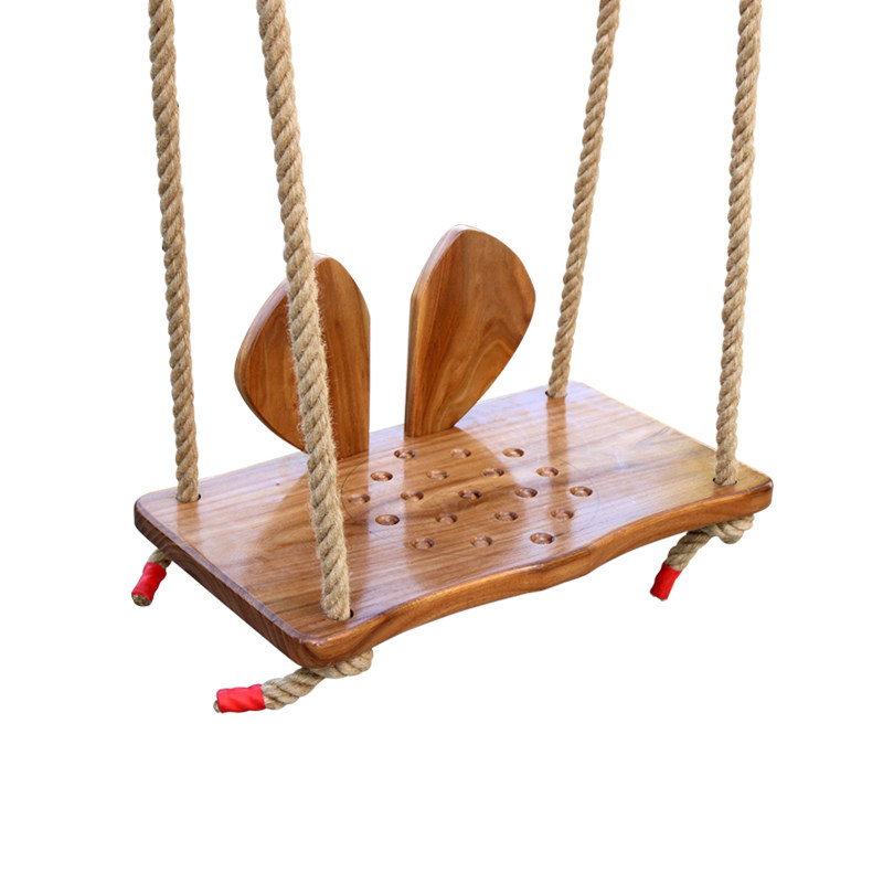 秋千室内儿童户外荡秋千成人麻绳实木双人加长秋千