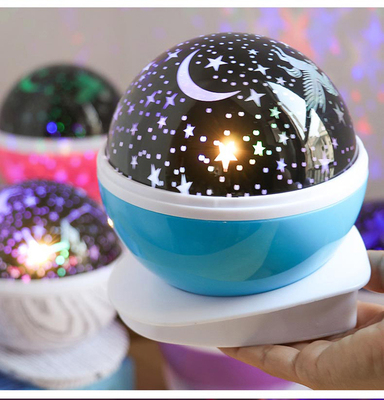 星空投影仪浪漫满天星梦幻旋转儿童卧室充电小夜灯生日圣诞礼物发光