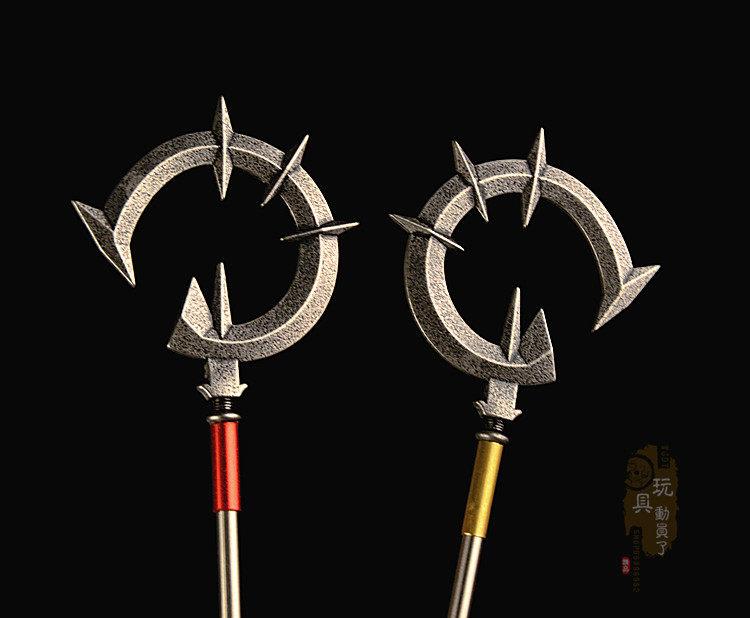 光明武器手杖兵人女兵12寸法杖权杖女神摆件兵人专区