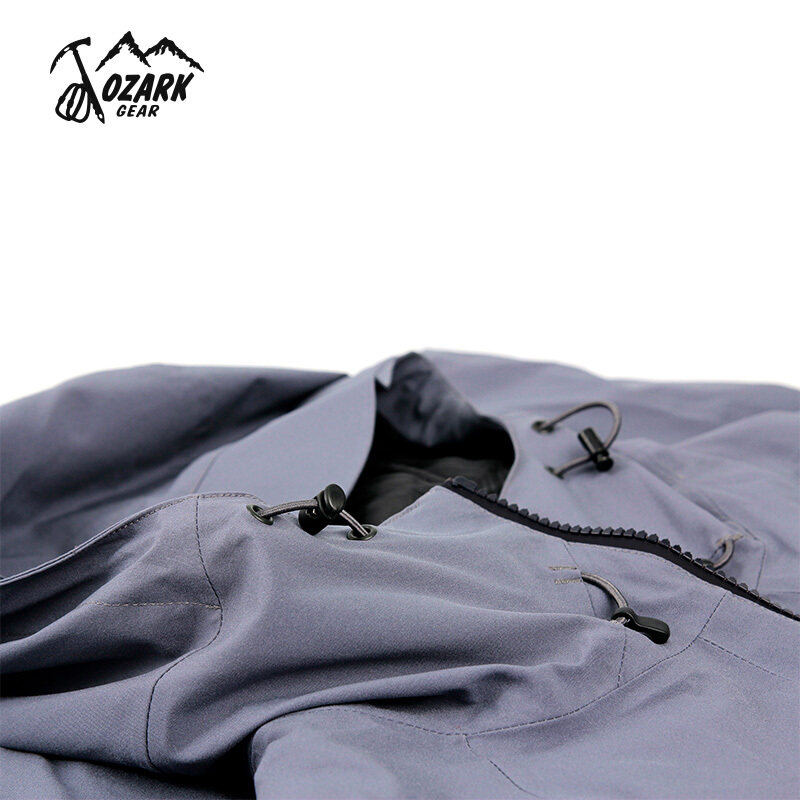 ozark奥索卡户外防风泼水单层冲锋衣男连透气耐磨防晒衣