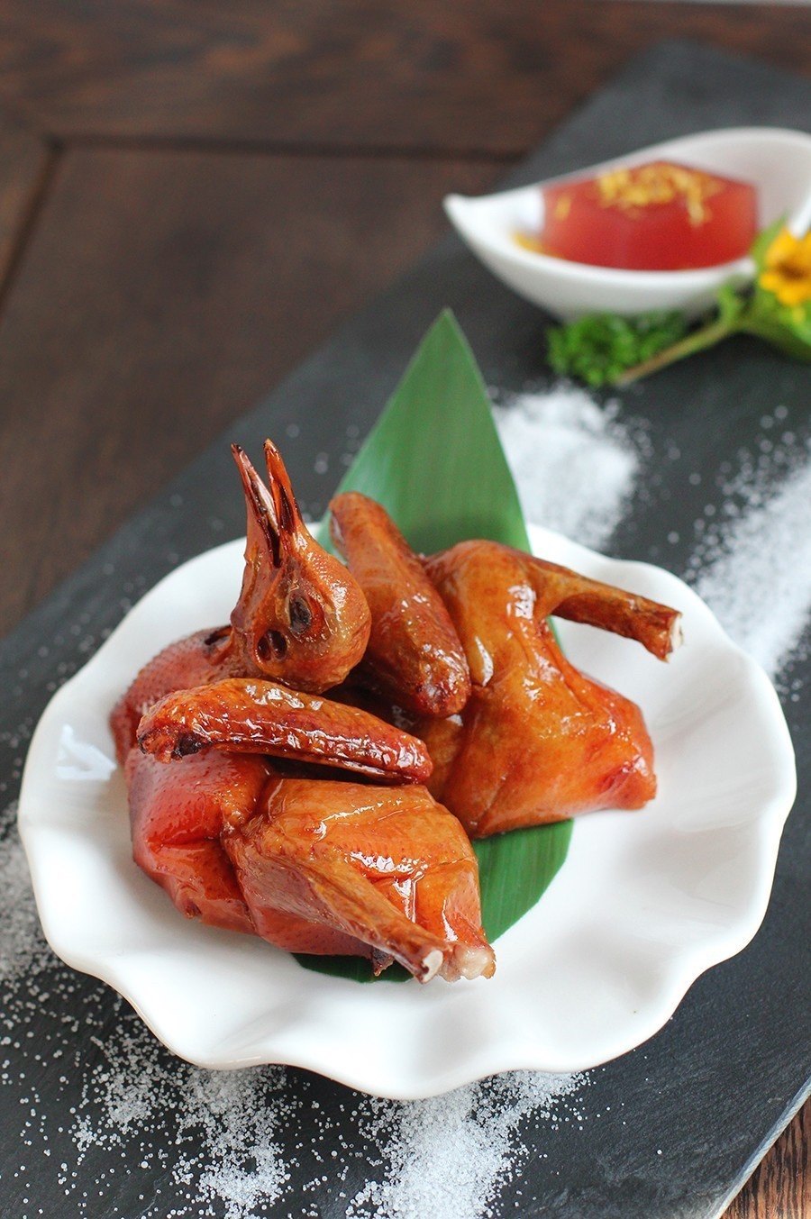 乳鸽煜烁老三腌制调味半成品脆皮香脆妙龄鸽子乳鸽