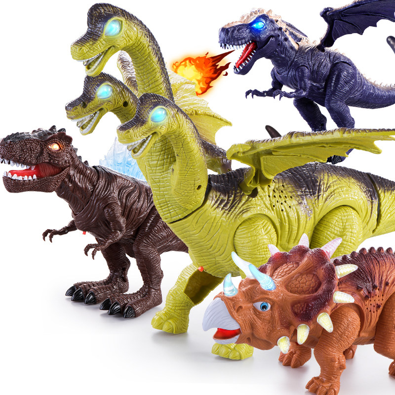 超大号电动恐龙玩具会下蛋的行走走路仿真霸王龙动物儿童男孩玩具