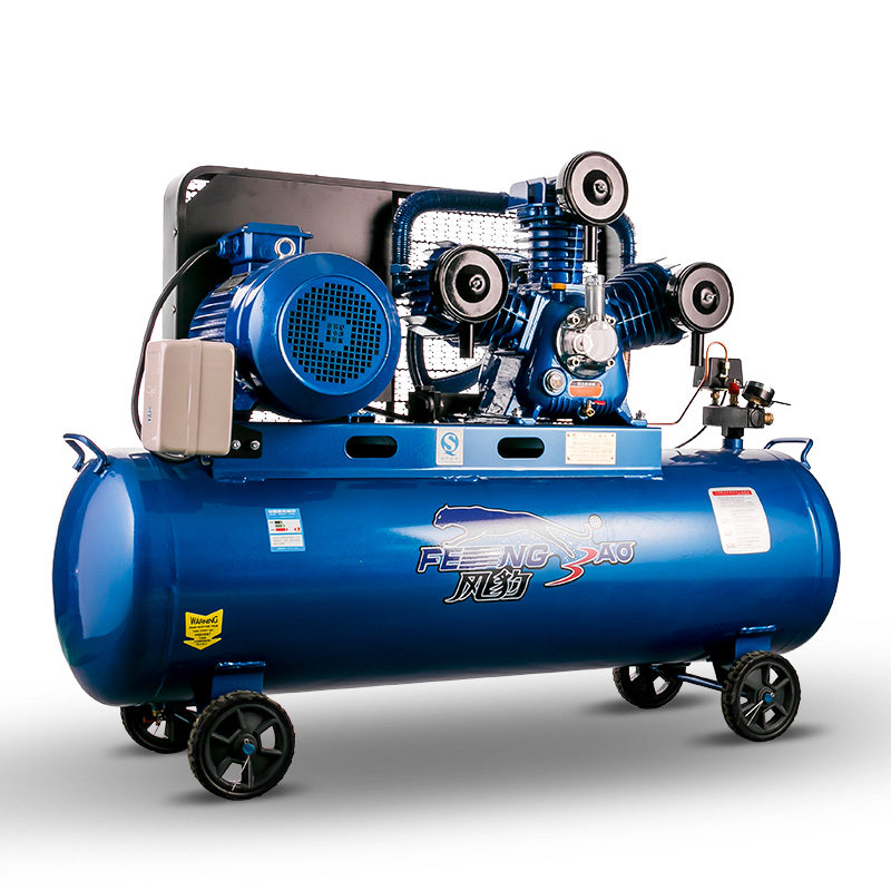上海风豹空压机0.9/8 工业级空气压缩器大型高压气泵大功率380v