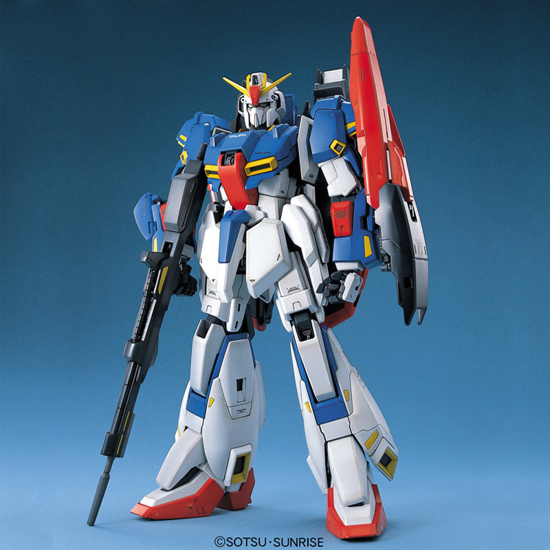 万代拼装模型 pg 1/60 敢达 msz-006 zeta高达 可变形