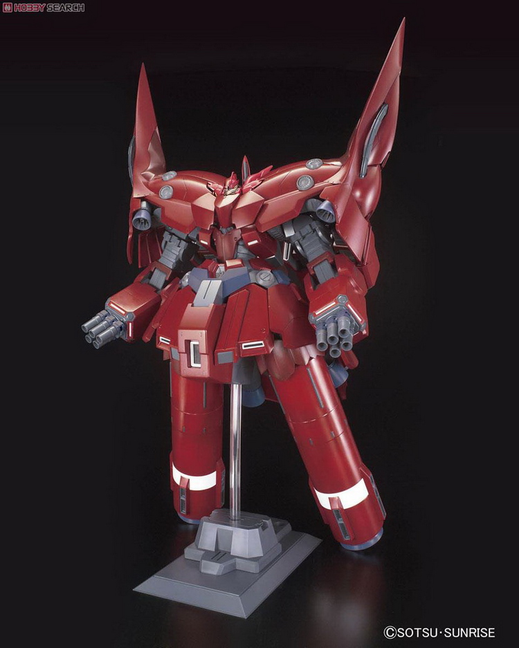 万代模型 1/144 hguc 大型ma机体 白色新吉翁自护号高达 现货