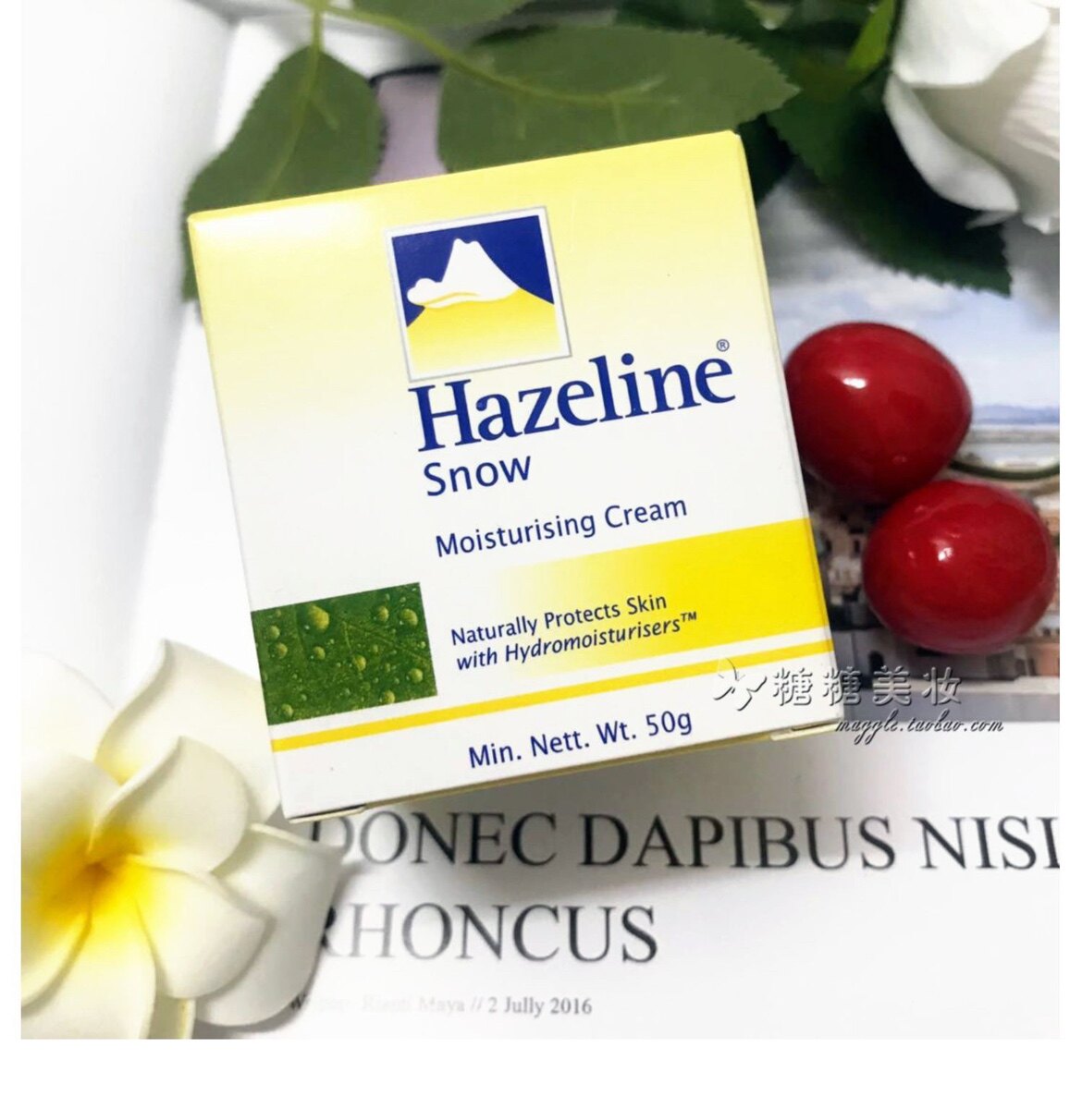 原装正品马来西亚夏士莲雪花膏皙白滋润面霜50g怀旧经典乳液