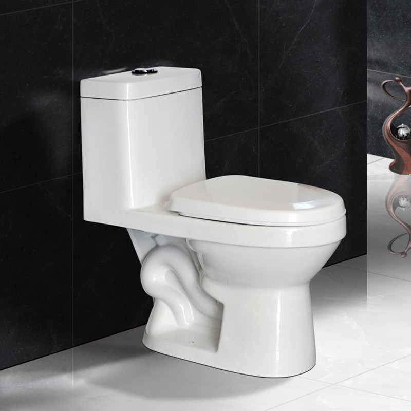 家用防臭静音马桶坐厕卫生间抽水小户型坐便器连体节水陶瓷虹吸