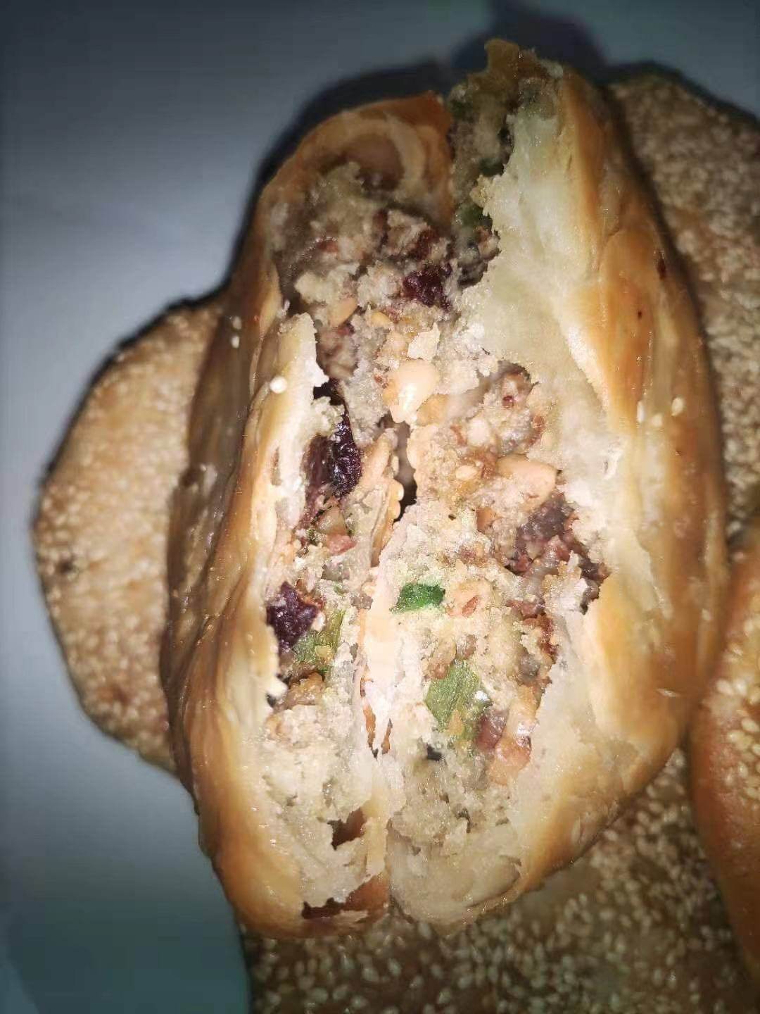 福建福州福清特产特色美食礼饼手工肉饼传统月饼