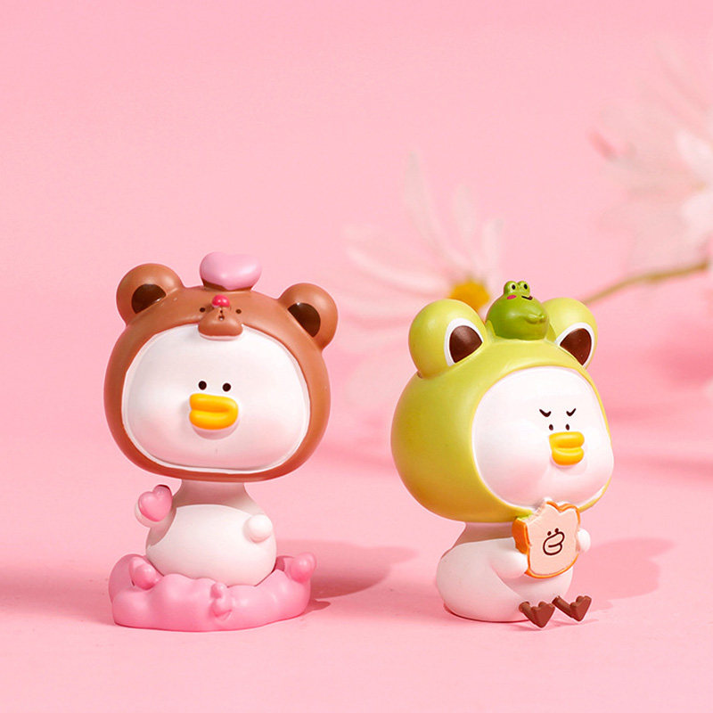 名创优品逗酱萌鸭的幸福日常盲盒miniso萌趣手办收藏桌面公仔摆件